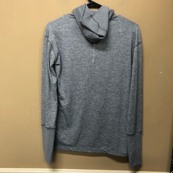 Nike Women’s Element Hoodie Size XS Gunsmoke/Heather Running AH9571-036 - Picture 2 of 5